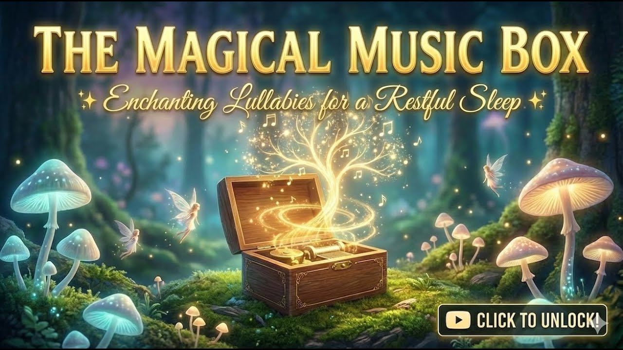 Magical Music Box Lullaby for Babies | Soothing Sleep Music (Loopable Lullaby)