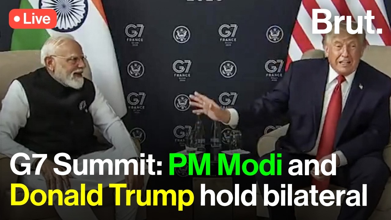 G7 Summit: PM Modi and Donald Trump hold bilateral