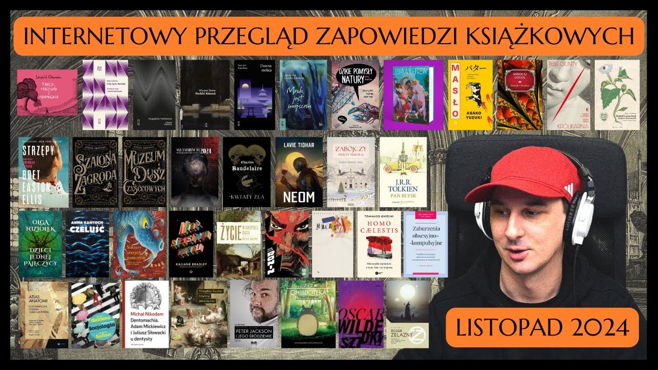 Nowości książkowe - listopad 2024. Internetowy Przegląd Zapowiedzi Książkowych