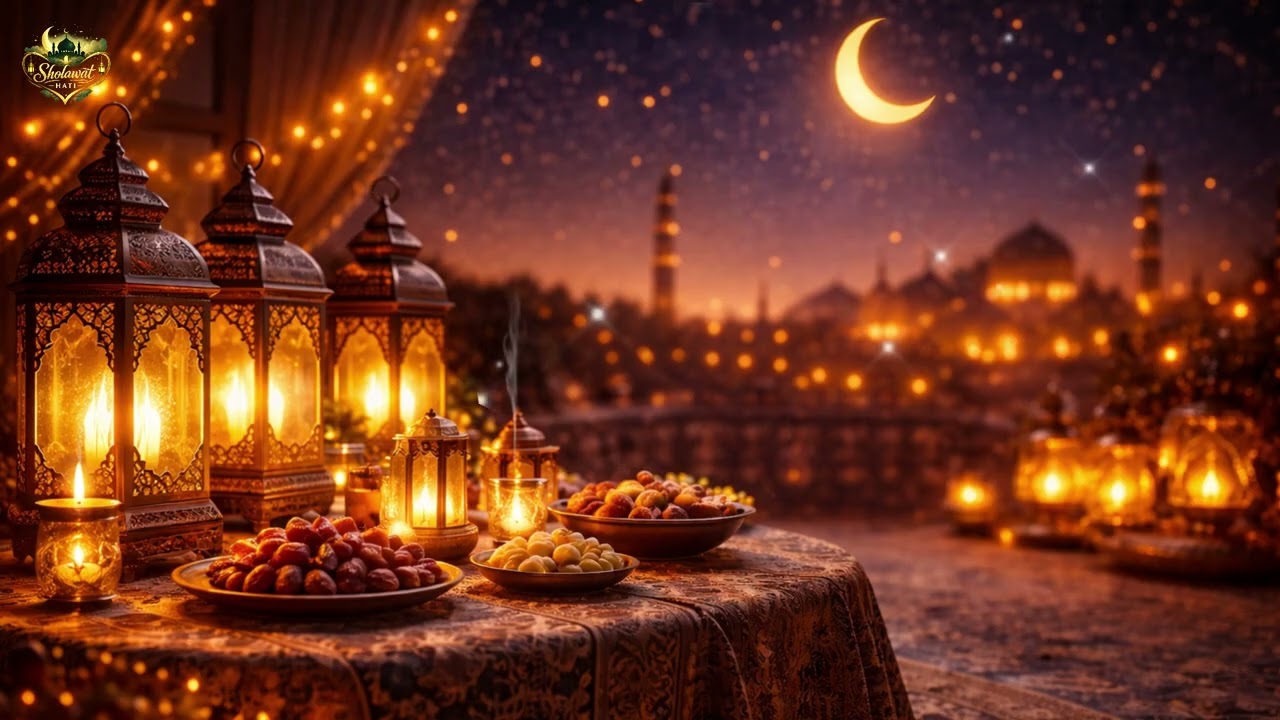 Suasana Malam Ramadan yang Hangat | Musik Instrumental Islami untuk Relaksasi