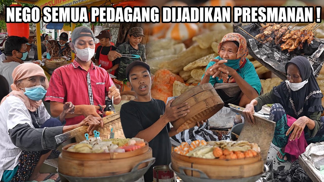 PEDAGANG YG BUKA AWAL DI JADIIN ACARA PRASMANAN, BANYAK GA PERCAYA !
