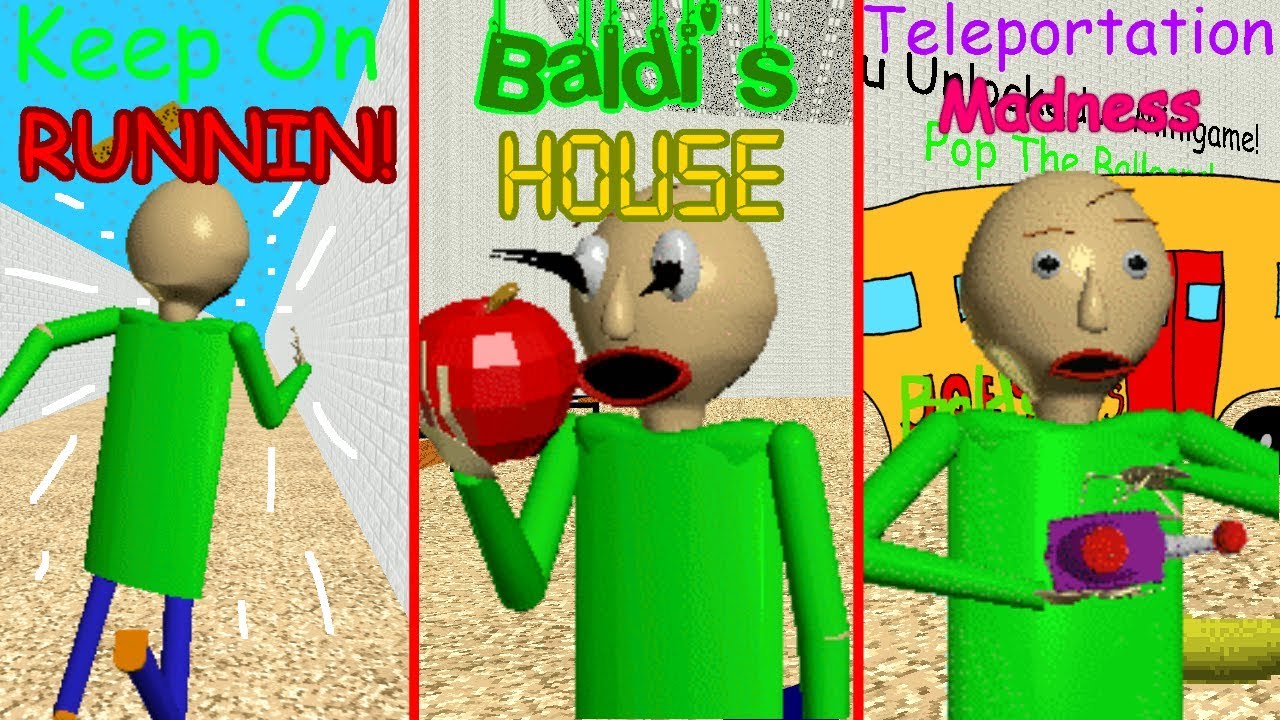 НОВЫЕ МИНИ-ИГРЫ BALDI! | Baldi's Basics