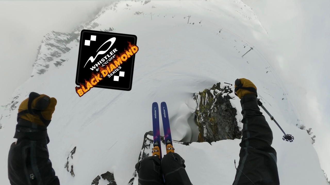 SKIING EVERY BLACK DIAMOND ON WHISTLER BLACKCOMB|  EPISODE 27 Surprise, Shale Slope and More!