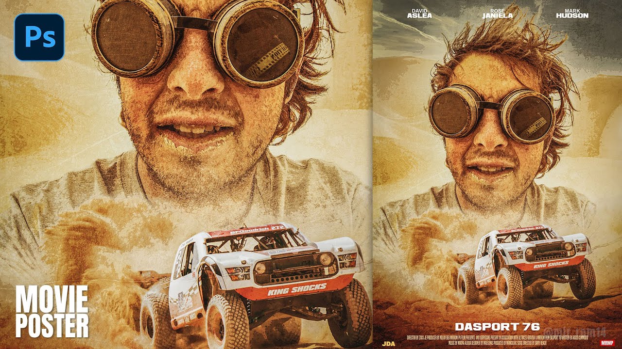 Artistic Movie Poster  - Photoshop Tutorial