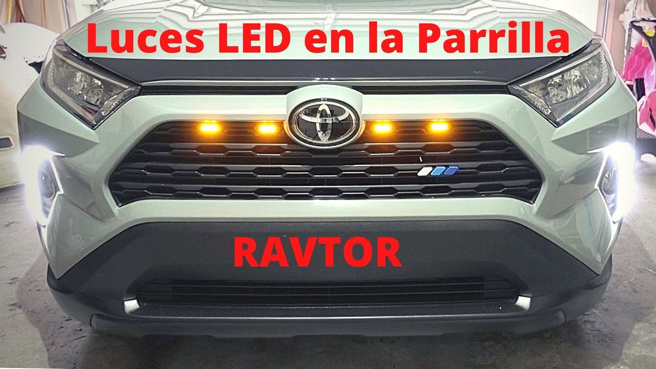 Nuevas Luces Estilo Raptor en la 2021 RAV4