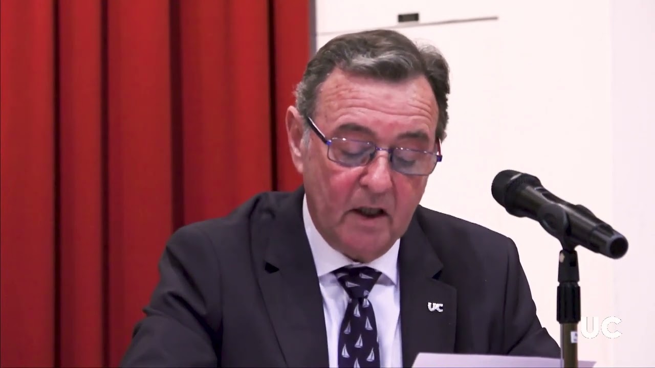 Acto de incorporación de Daniel Berasategui Díez al programa Alumni Distinguidos de la UC