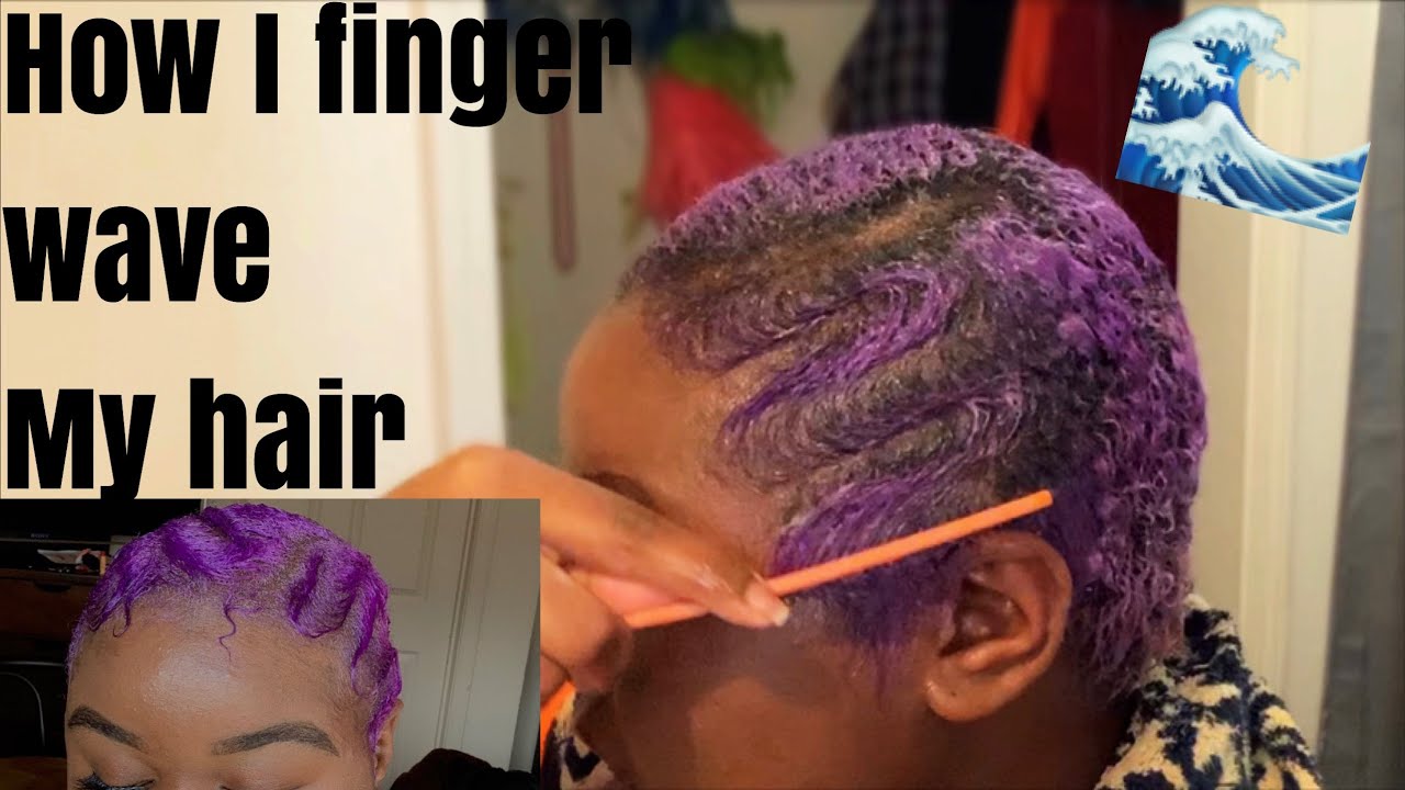 FINGER WAVE TUTORIAL: How I finger wave my twa| Zambian youtuber
