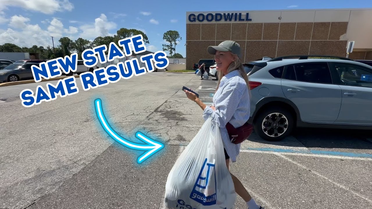 Отдыхайте в Goodwill Bins, чтобы перепродать вещи онлайн! Посмотрите, как бережливость окупает ва...