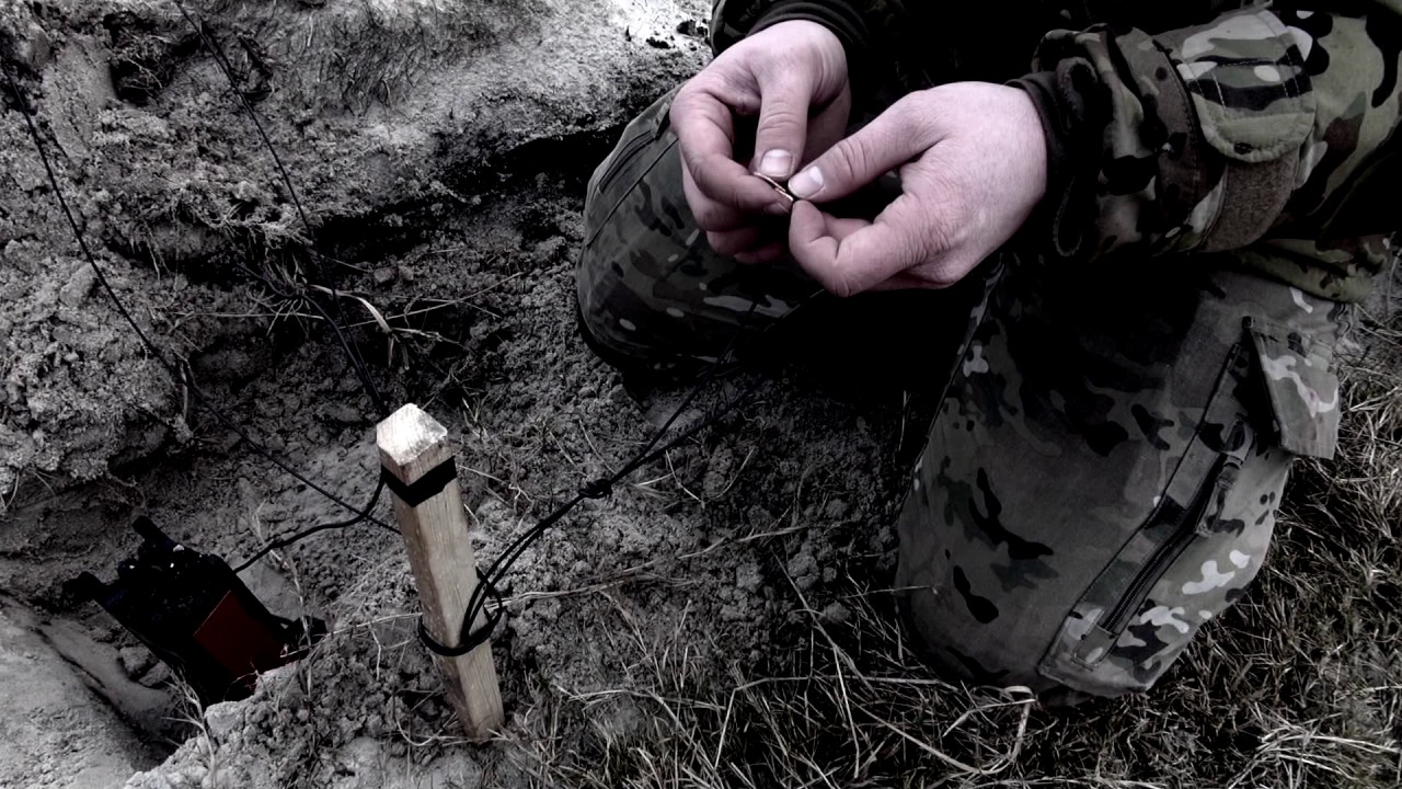 Danish EOD blowing up UXOs