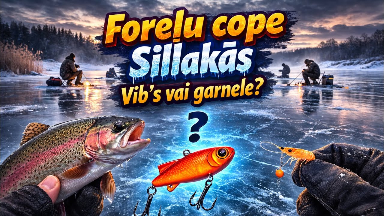 Sillakas. Foreļu cope. Vib’s vai Garnele?
