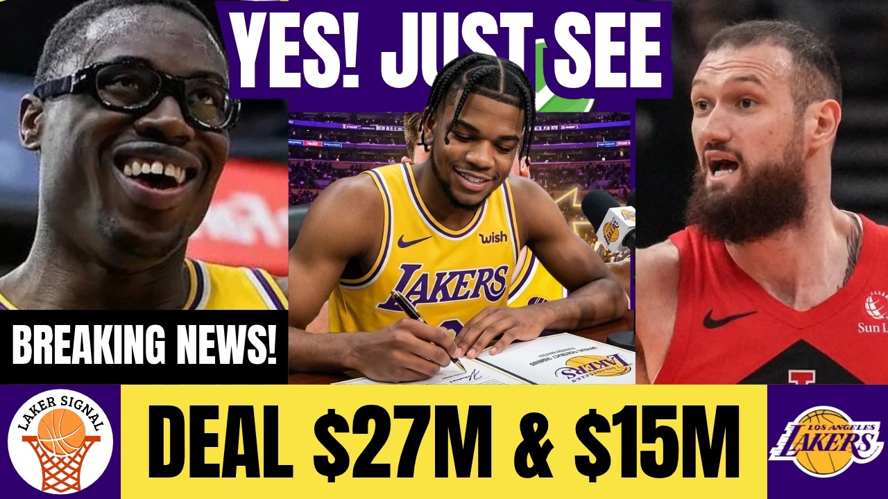 LAKERS GOOD TRADE NEWS 😱 DEAL IS EMERGING! 🔥 $27M BIG MAN UPDATE  Saddiq Bey & MAMUKELASHVILI