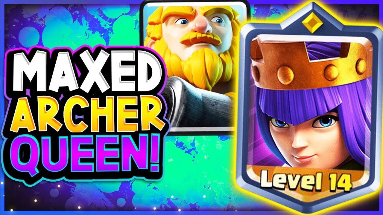 TOP LADDER PUSH with NEW ARCHER QUEEN CHAMPION! - CLASH ROYALE