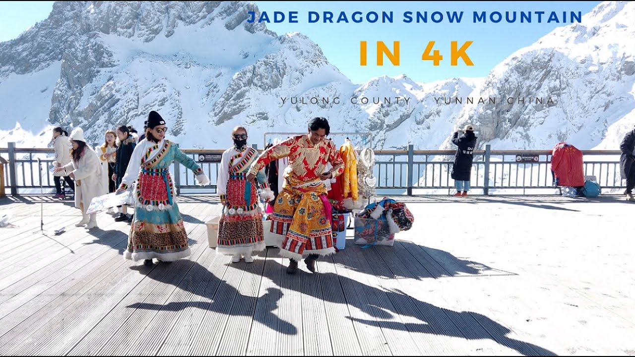 Jade Dragon Snow Mountain  in 4K