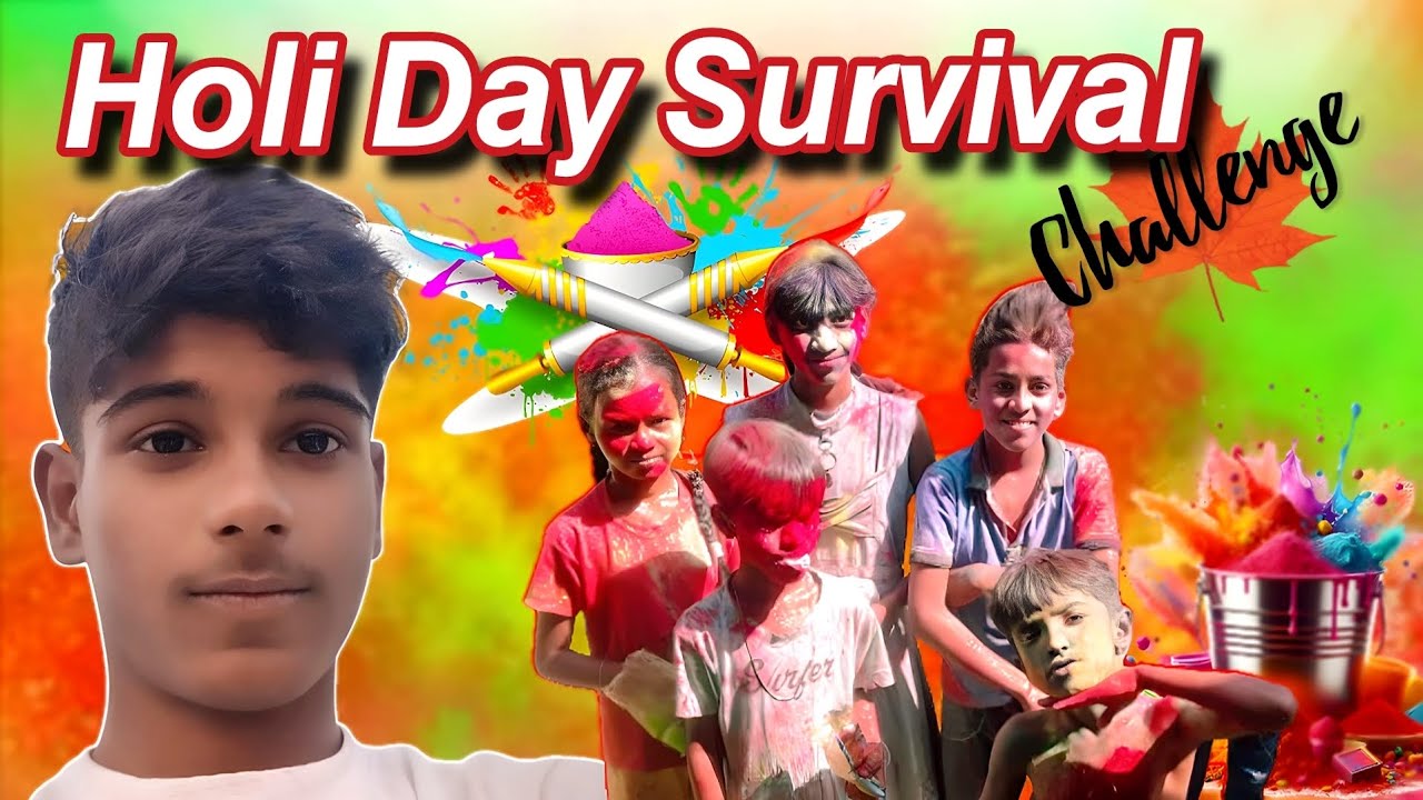 How Long Can I Survive Holi Without Colors? 🎨🚫