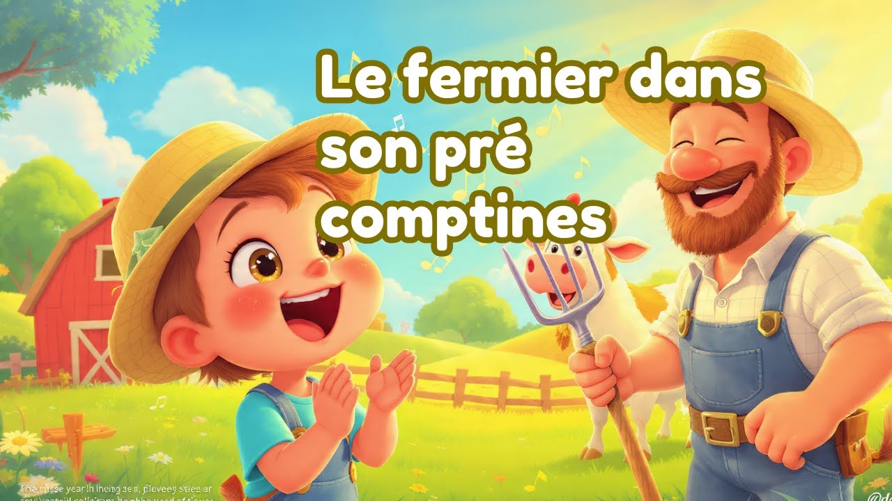 Chansons pour bébés Reconnaître les animaux de la ferme