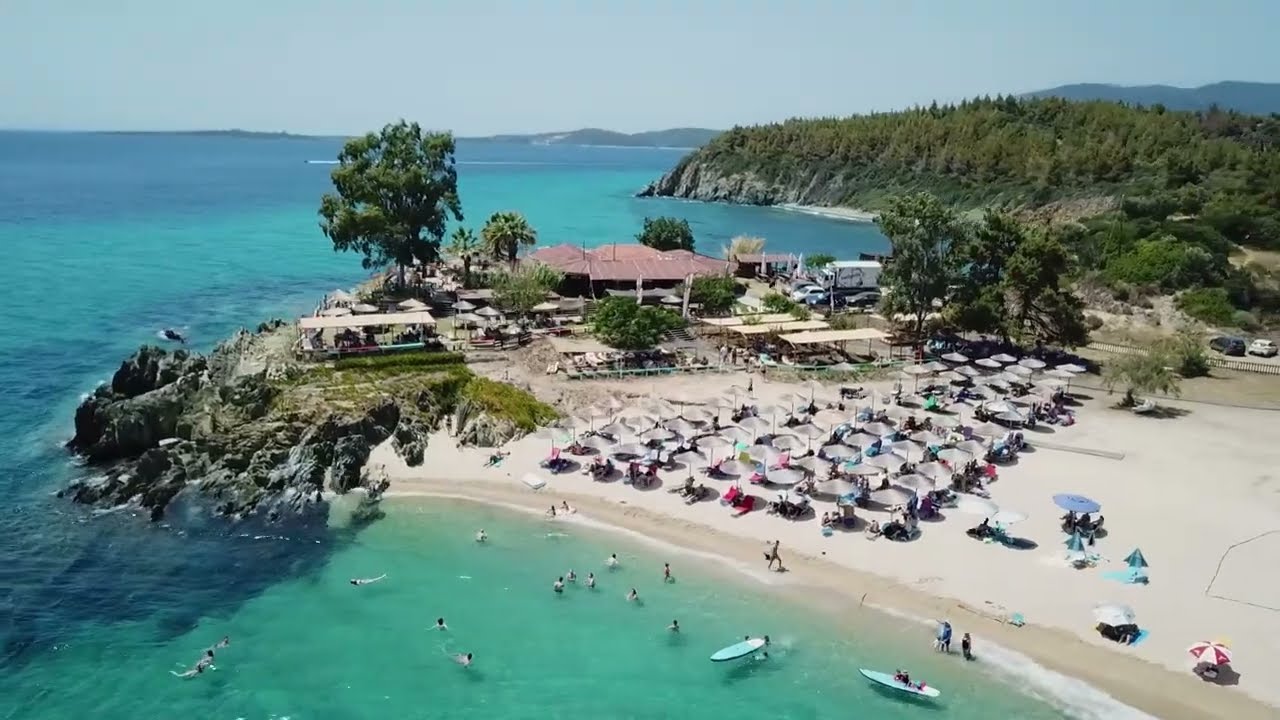 TRISTINIKA PLAŽA SITONIJA - duga peščana obala, kristalno čista voda i netaknuta priroda! 🏝️☀️