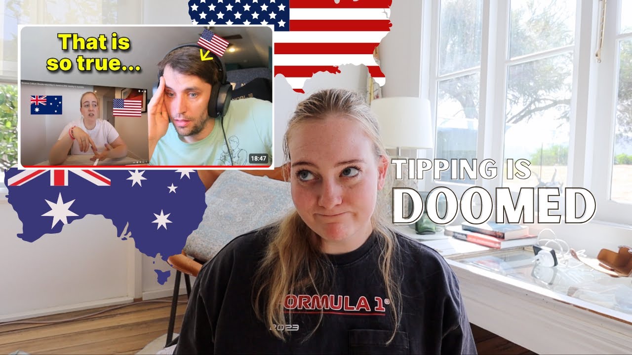American in Australia reacts: American service industry is INSANE