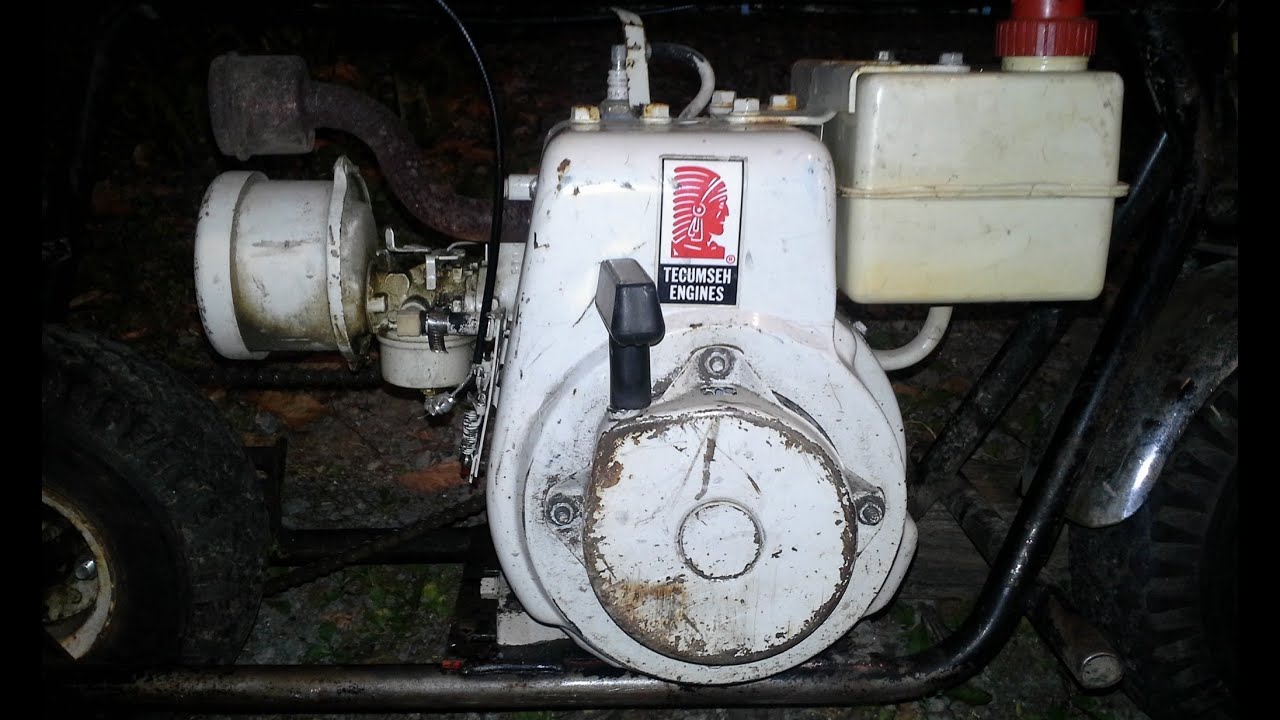 Goregoon's Garage: Replacing the recoil starter pull cord on an older 5 HP Tecumseth