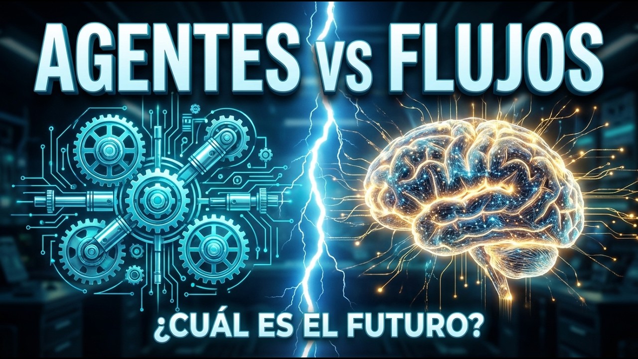 🤖 Agentes vs. Flujos de IA: ¿Cuál es la diferencia y cuál deberías usar?