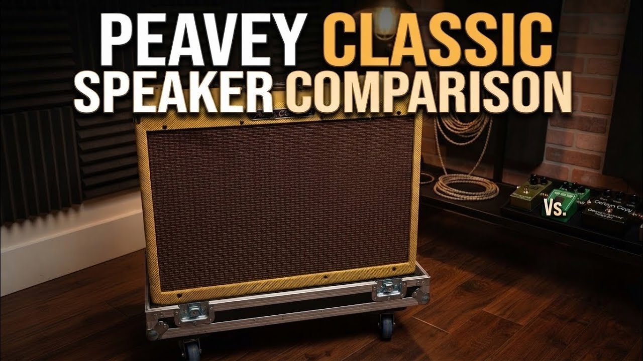 Peavey Classic 50 212 - Celestion Speaker Comparison