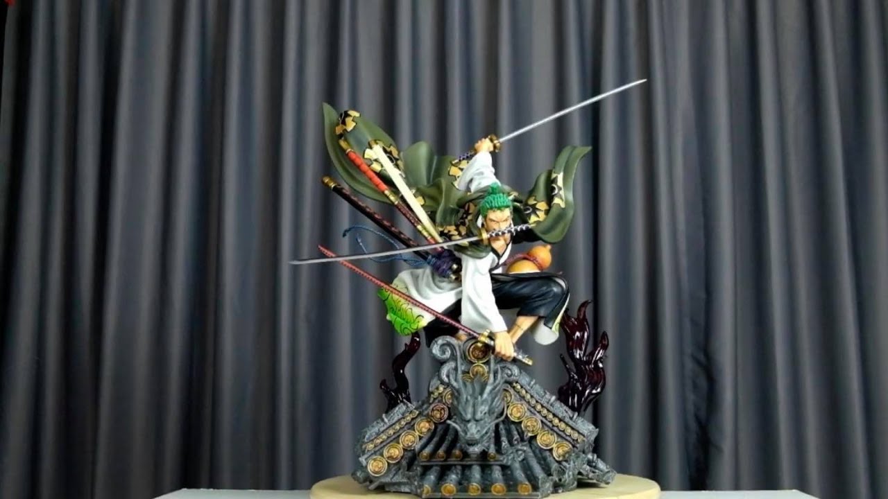 Unboxing and Assembly One Piece Resin Statue : Roronoa Zoro Wano Kuni by GT Studio