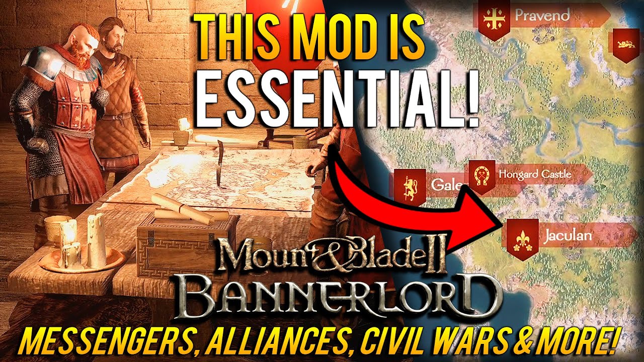 САМЫЙ ВАЖНЫЙ МОД для Mount & Blade 2: Bannerlord! | ОБЗОР ВАЖНЫХ ФУНКЦИЙ МОДОВ Diplomacy!