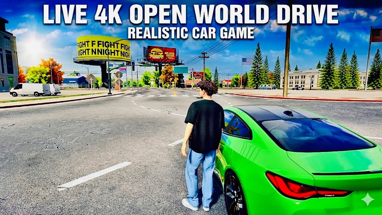 Car Driving Multiplyer 4K 120 FPS Game play 