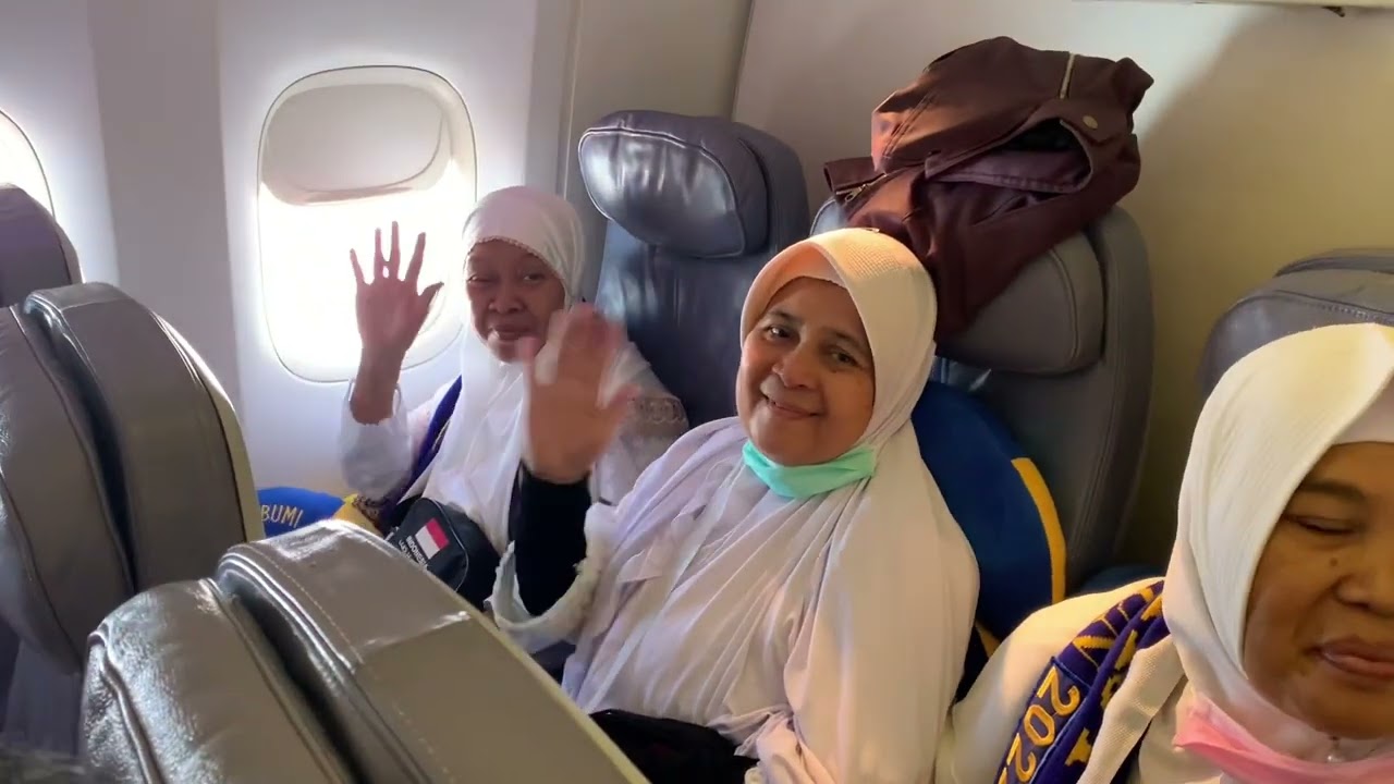 Penerbangan dari Bekasi menuju Jeddah || KBIHU Darul Ahkam || Kloter 31 JKS