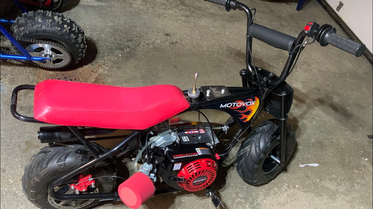 Motovox mini bike project. Mini bike madness.