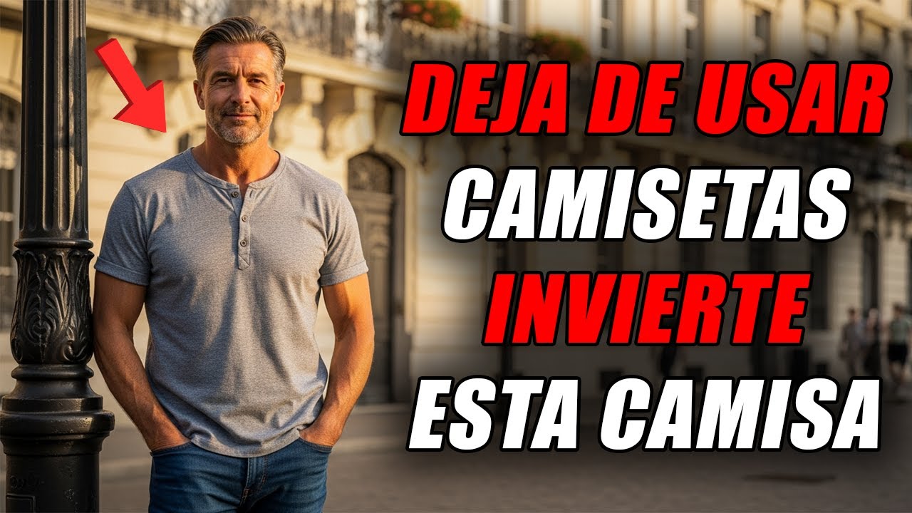 Más allá de la CAMISETA: Por qué el HENLEY es el arma secreta a los 50