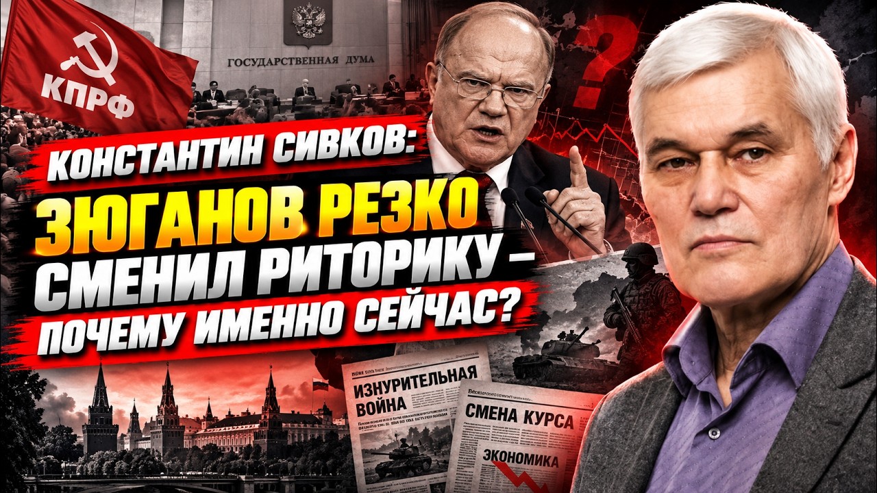 Konstantin Sivkov: Zyuganov has sharply changed his rhetoric &mdash; why now?