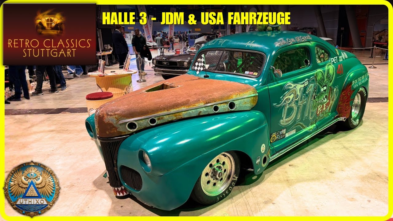 Halle 3 - JDM & US Fahrzeuge der 2026 Retro Classics Stuttgart