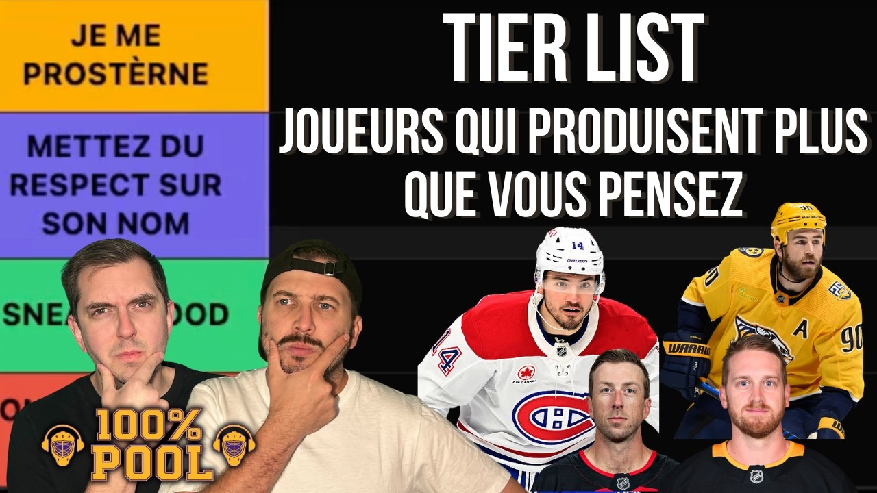 TIER LIST - Les joueurs qui produisent plus que vous pensez, en 25/26