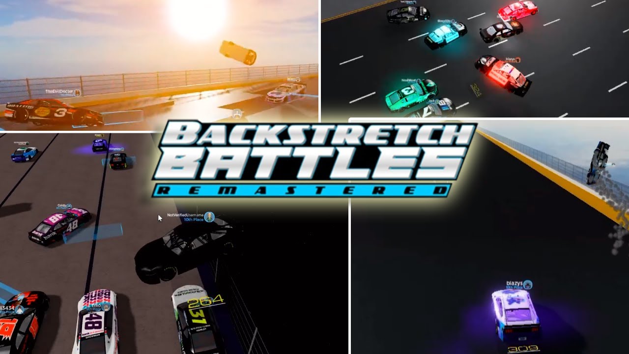 Backstretch Battles Remastered Crash Compilation #1