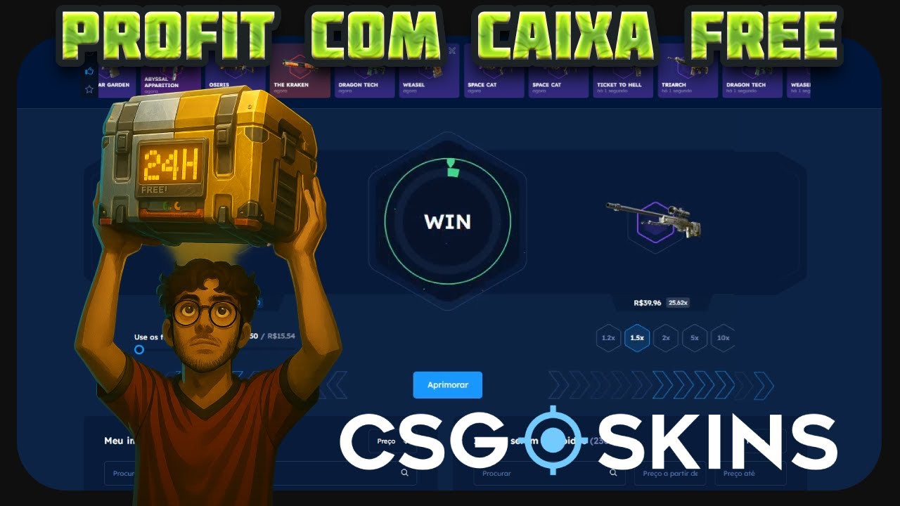 ASSIM EU FAÇO PRA LUCRAR COM AS CAIXAS GRATIS! LUCRE VOCÊ TAMBÉM!!