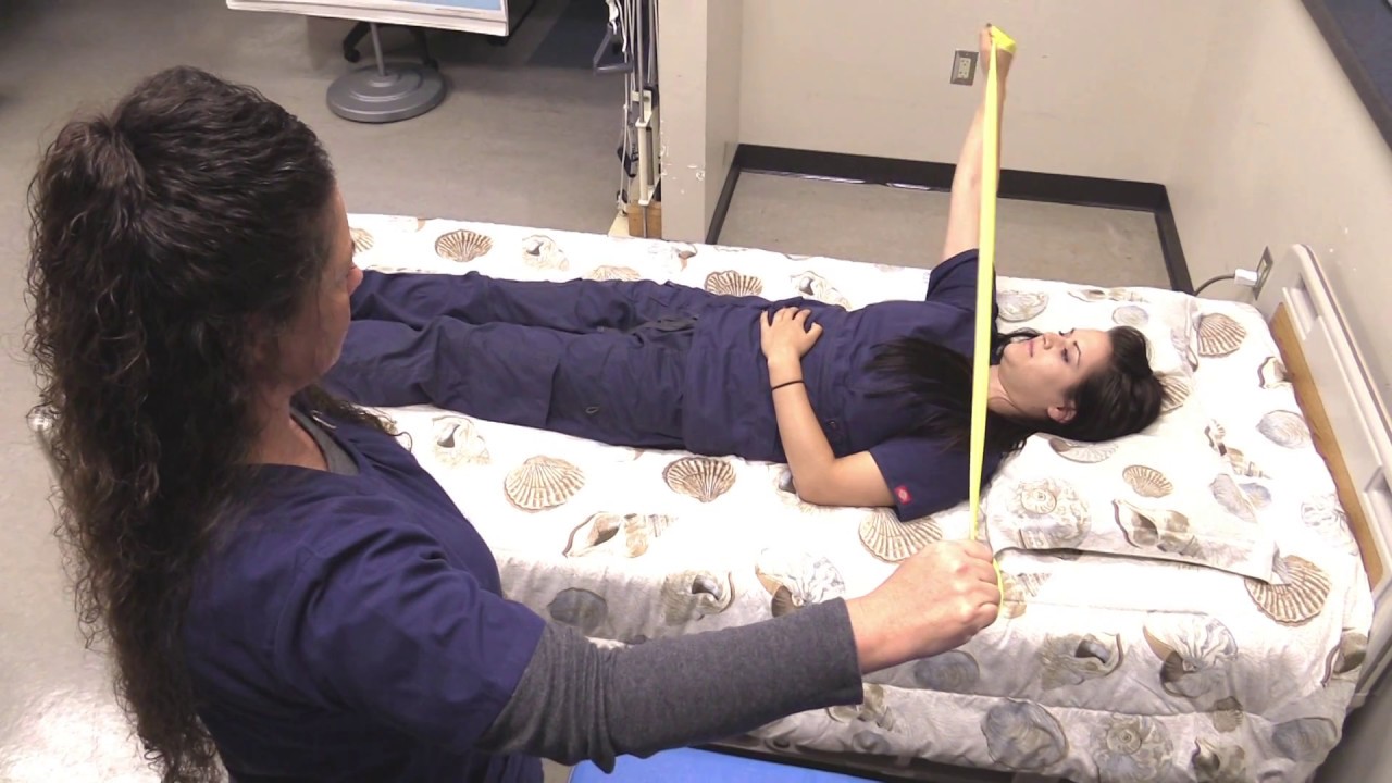 Theraband Exercises In the Bed