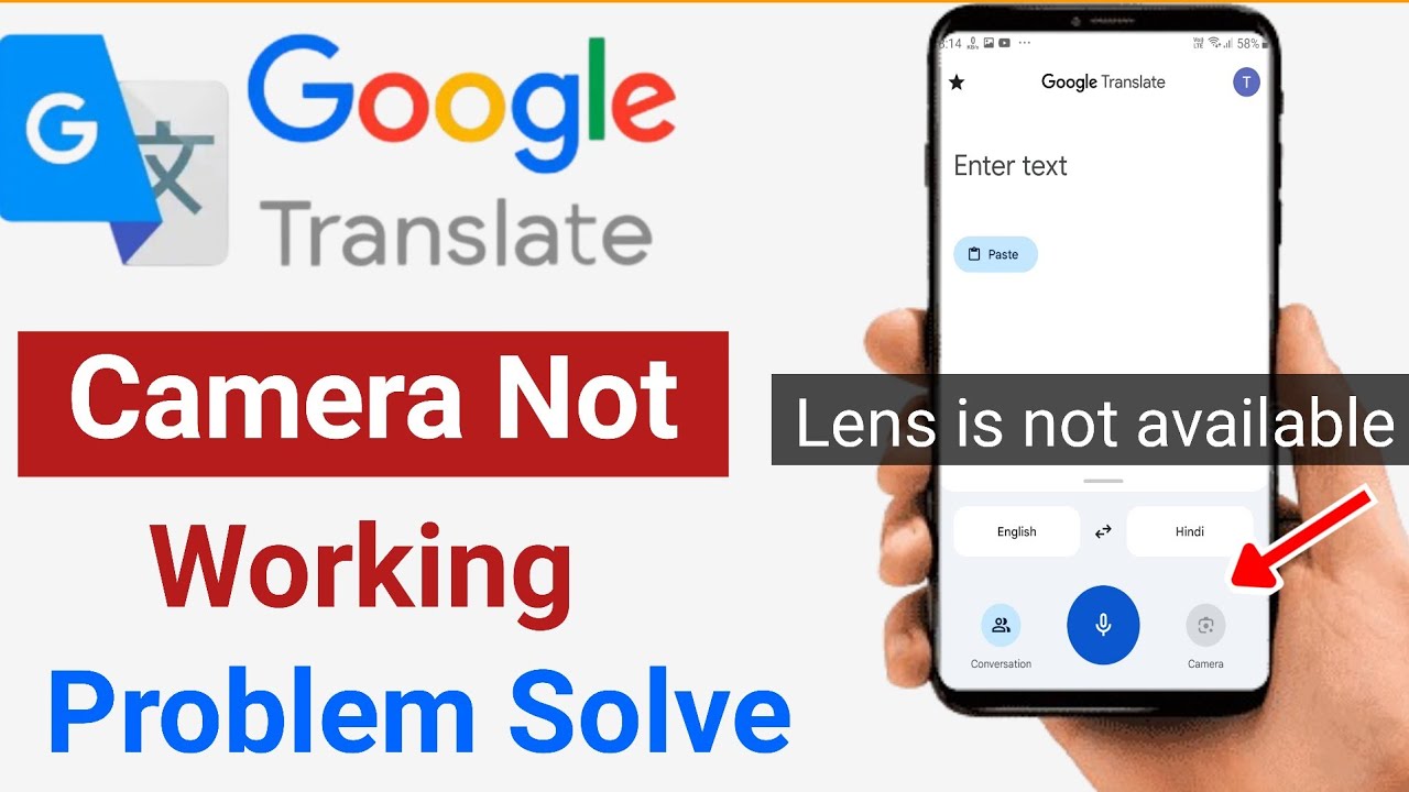 Google translate Camera Not working | Proplem Solve | Google Translate ka Camera Kaise Chalu Karen