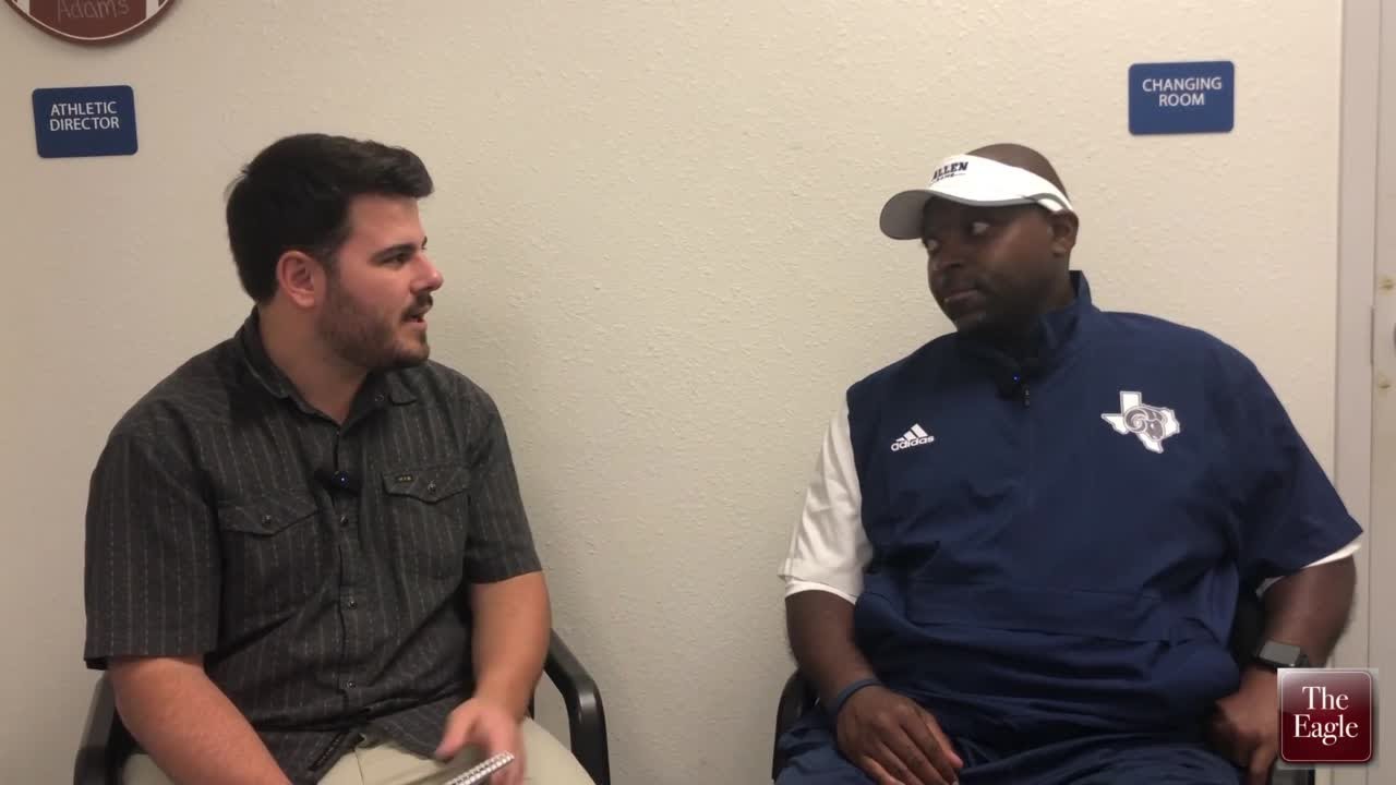 Allen Academy football coach Adrian Adams previews 2023 season