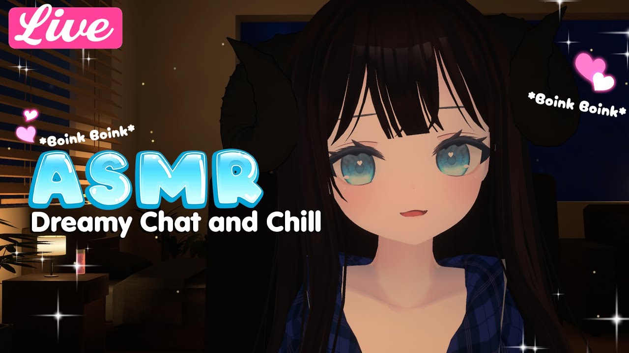 ASMR ❤️ The Sleepy Lounge: Dreamy Chat and Chill【Vtuber | 3D】