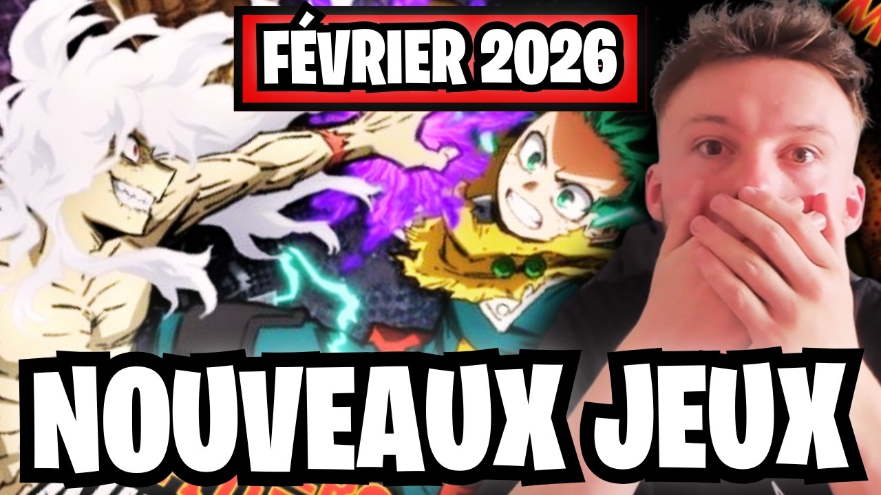 🚨 TOP NOUVEAUX JEUX GACHA F&Eacute;VRIER 2026 🚨 TU VAS CRAQUER ! 😱