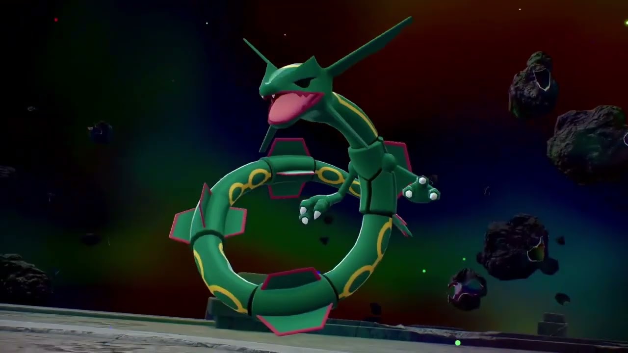 【＃ポケモンレジェンズZA】レックウザ戦　かなり強かったです😅