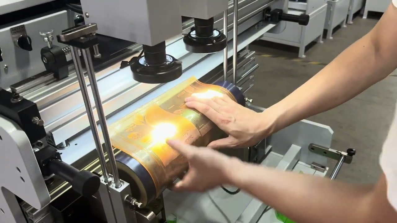 650mm Flexo Plate Mounting Machine Operation
