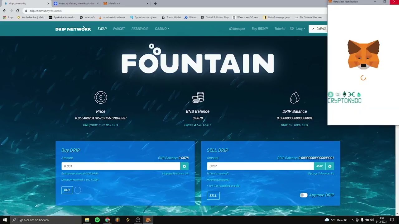 Drip Network | 1% staking rewards every day?! | How to set up in 10 minutes!