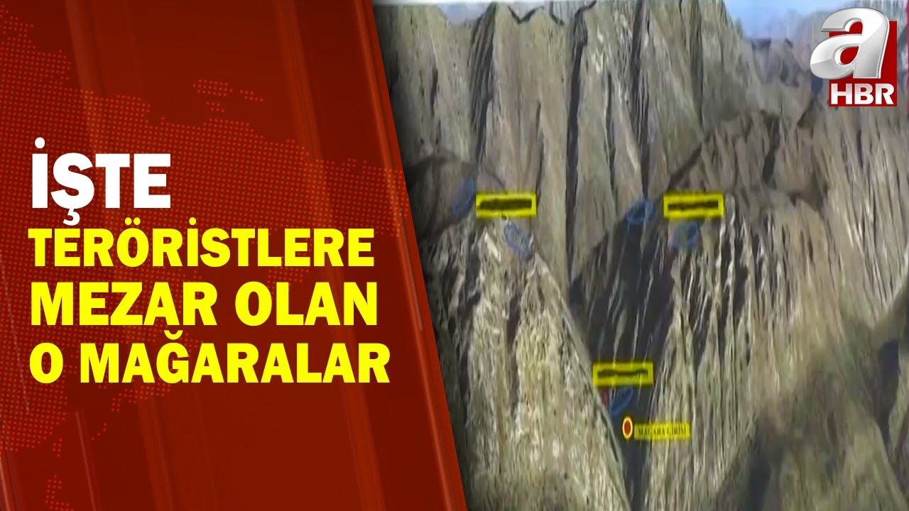 Teröristlerin Kullandığı Bu Mağaralar Hangi Noktalarda Bulunuyor? / A Haber | A Haber