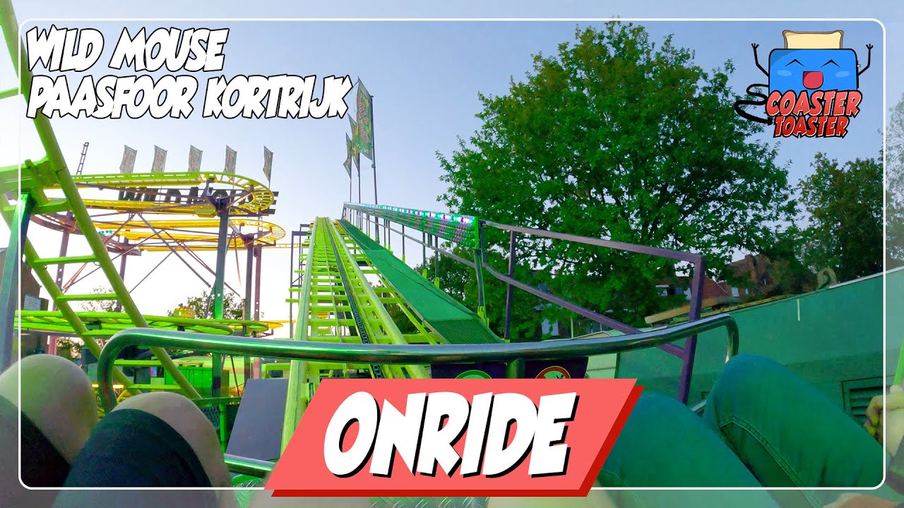Wild Mouse (Bufkens) - Paasfoor Kortrijk - Reverchon Spinning Coaster | POV
