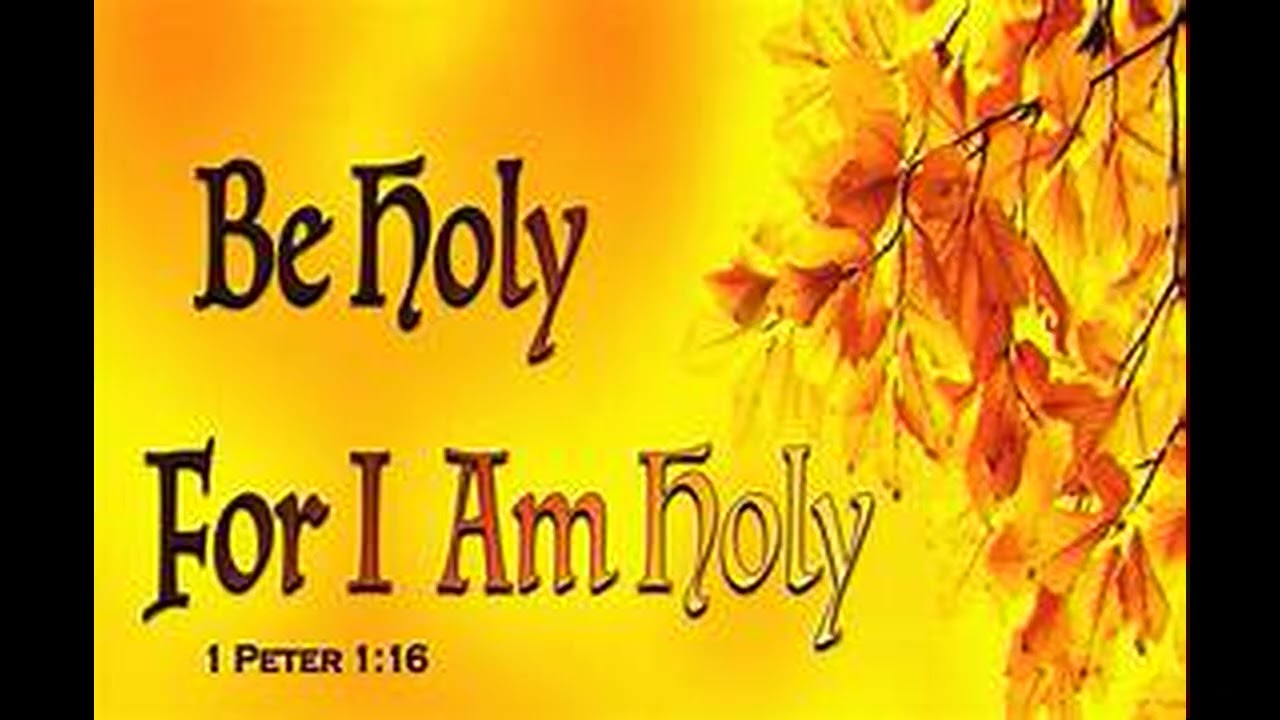 CALLED TO BE  HOLY PART 2 BY GBILE AKANNI