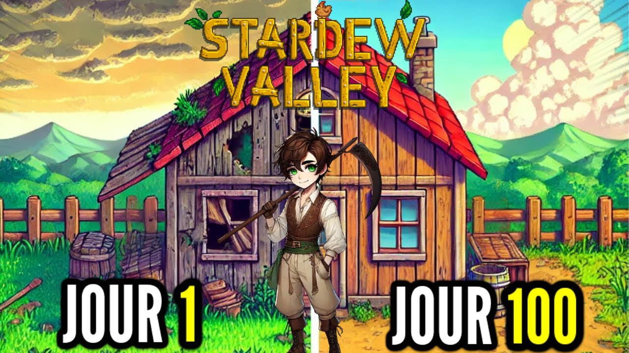 J'ai passé 100 Jours sur Stardew Valley
