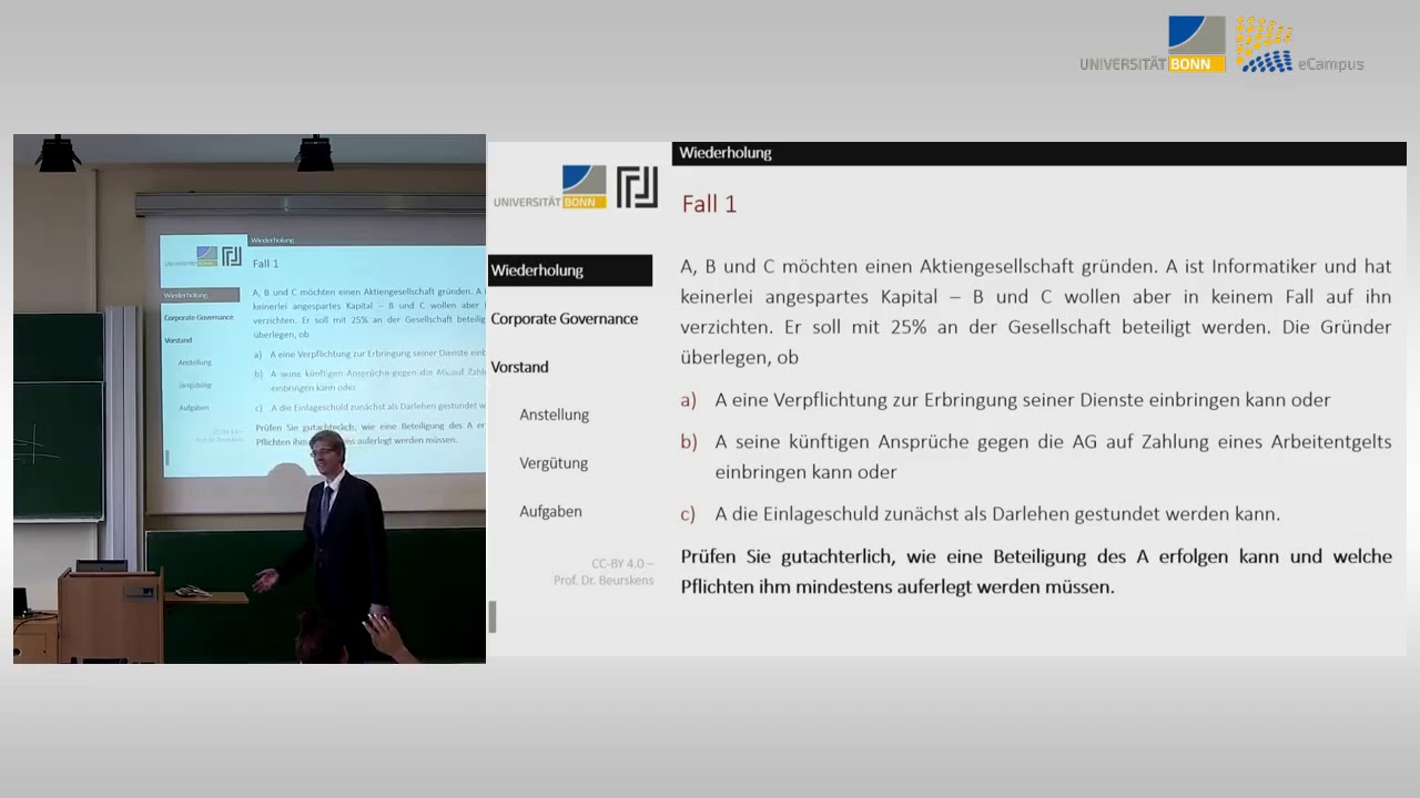 Aktienrecht 05 - Organisationsverfassung