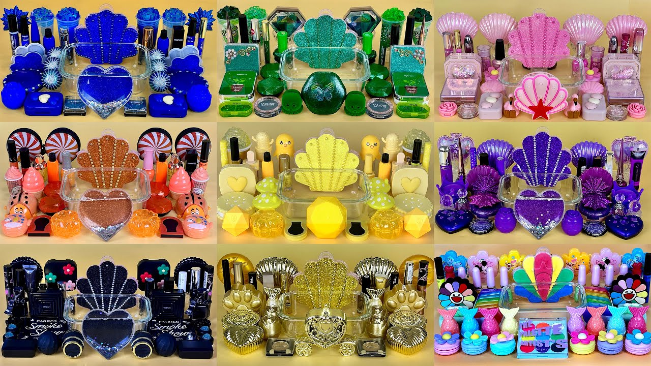 BEST of COLLECTION SLIME ⭐151⭐ 💜🌈🧡 💯% Satisfying Slime Video 1080p.