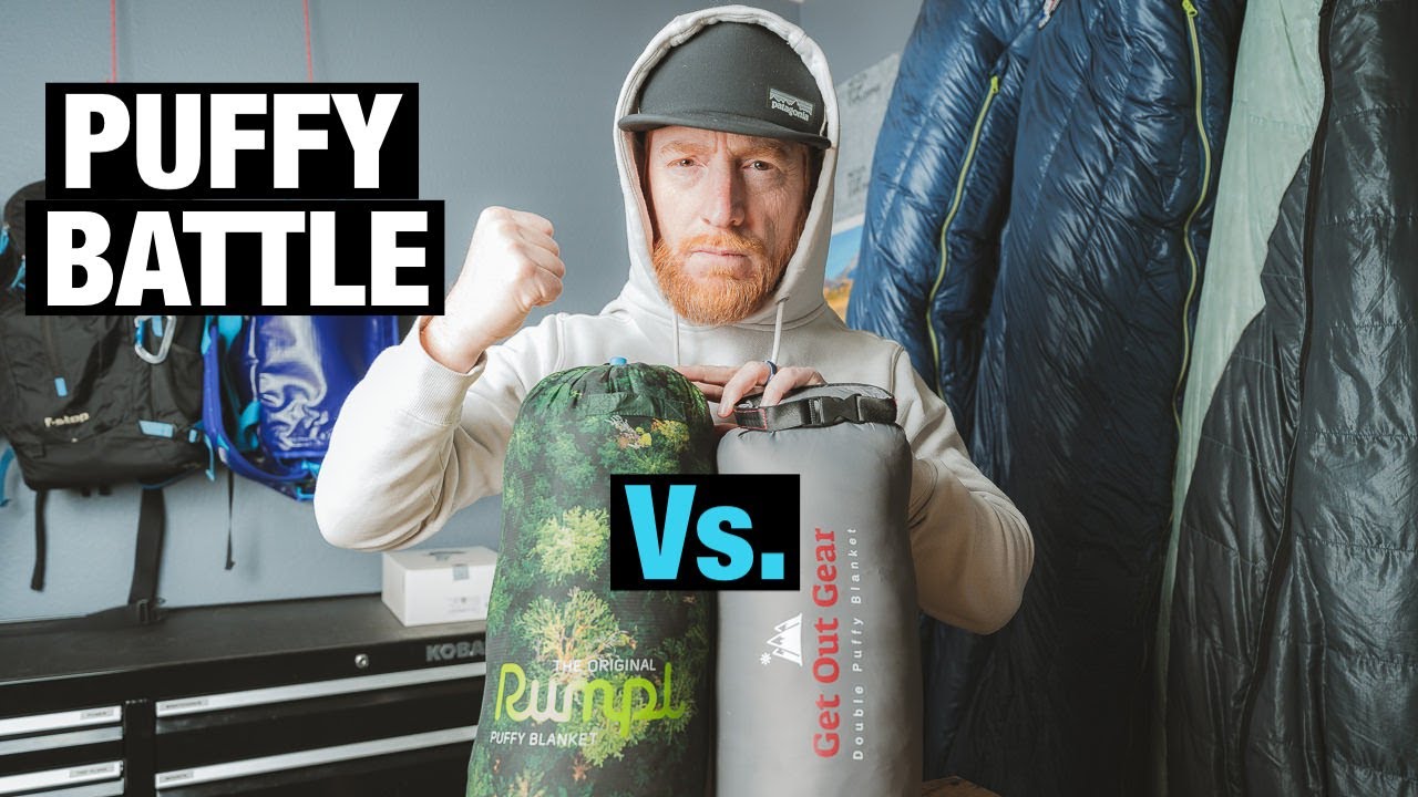 Rumpl vs Get Out Gear Synthetic Puffy Blanket Review